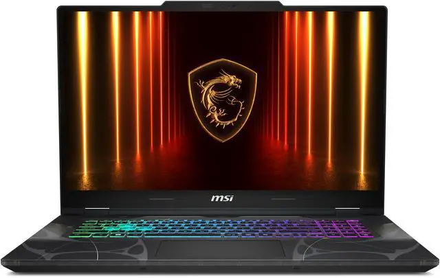 MSI Cyborg 17   17 3" FHD 144 Hz   Intel Core 9 270H 2 70 5 80 GHz    GeForce RTX 5060 Laptop GPU   16GB Memory DDR5 5600   1TB NVMe SSD Gen4x4 SSD   Windows 11 Home   Cyborg 17 B2RWFKG 067US