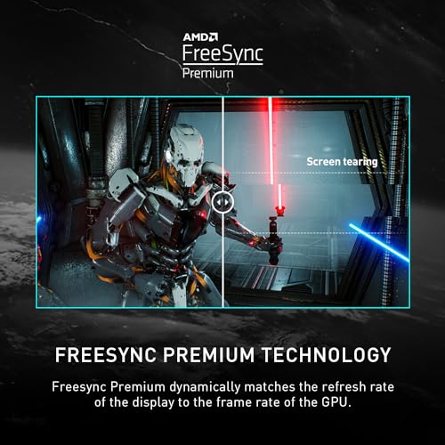 MSI G273CQ, Monitor para juegos de 27", 2560 x 1440 (QHD), VA, 170Hz, FreeSync Premium, HDR Ready, HDMI, Displayport, inclinación, negro