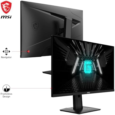 MSI G274QPF QD  27 Gaming Monitor  2560 x 1440 QHD   IPS  170Hz  FreeSync Premium  HDR400  HDMI  Displayport  USB C  Tilt  Black