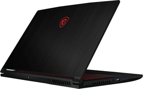 MSI GF63 Thin Gaming Laptop  15 6 FHD 144Hz  Intel i5 11400H  RTX 3050  16GB RAM  512GB NVMe SSD  Windows 11  Aluminum Black