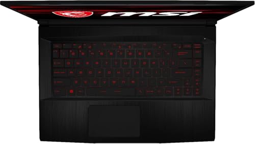 MSI GF63 Thin Gaming Laptop 15 6 FHD 144Hz Intel i5 11400H RTX 3050 16GB RAM 512GB NVMe SSD Windows 11 Aluminum Black