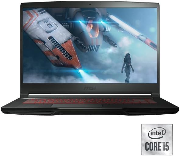 MSI GF63 Thin Gaming Laptop 15 6 FHD 144Hz Intel i5 11400H RTX 3050 16GB RAM 512GB NVMe SSD Windows 11 Aluminum Black