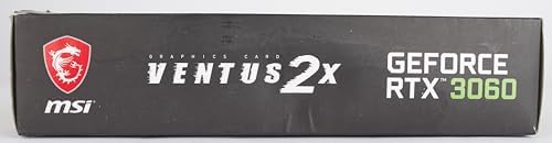 MSI Gaming GeForce RTX 3060 12GB 15 Gbps GDRR6 192 Bit HDMI/DP PCIe 4 Torx Twin Fan Ampere OC Graphics Card