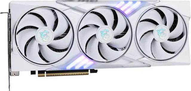 MSI Gaming GeForce RTX 5060 Ti 8GB GDDR7 PCI Express 5 0 x 16  use x8  Graphics Card RTX 5060 Ti 8G GAMING TRIO OC WHITE