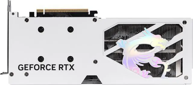 MSI Gaming GeForce RTX 5060 8GB GDDR7 PCI Express 5 0 x 16  use x8  Graphics Card RTX 5060 8G GAMING TRIO OC WHITE