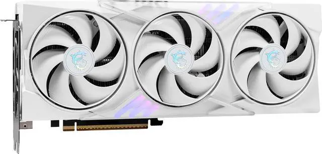 MSI Gaming GeForce RTX 5060 8GB GDDR7 PCI Express 5 0 x 16  use x8  Graphics Card RTX 5060 8G GAMING TRIO OC WHITE