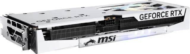 MSI Gaming GeForce RTX 5060 8GB GDDR7 PCI Express 5 0 x 16  use x8  Graphics Card RTX 5060 8G GAMING TRIO OC WHITE