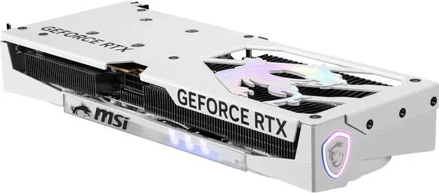 MSI Gaming GeForce RTX 5060 8GB GDDR7 PCI Express 5 0 x 16  use x8  Graphics Card RTX 5060 8G GAMING TRIO OC WHITE