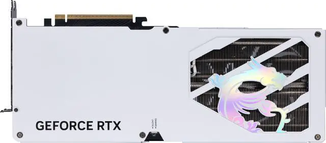 MSI Gaming GeForce RTX 5080 16GB GDDR7 PCI Express 5 0 Graphics Card RTX 5080 16G GAMING TRIO OC WHITE