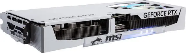 MSI Gaming GeForce RTX 5080 16GB GDDR7 PCI Express 5 0 Graphics Card RTX 5080 16G GAMING TRIO OC WHITE