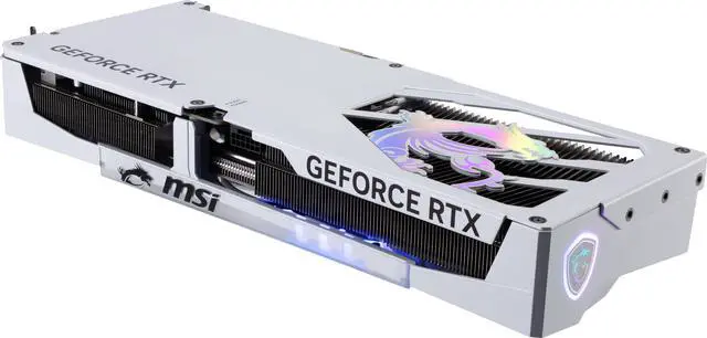 MSI Gaming GeForce RTX 5080 16GB GDDR7 PCI Express 5 0 Graphics Card RTX 5080 16G GAMING TRIO OC WHITE