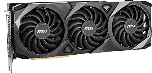 MSI Gaming GeForce RTX 3080 LHR 10GB GDRR6X 320 Bit HDMI/DP Nvlink Torx Fan 3 Ampere Architecture OC Graphics Card  RTX 3080 Ventus 3X 10G OC LHR   Renewed 