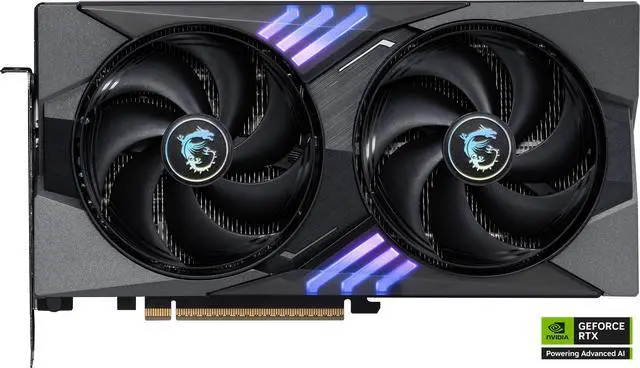 MSI Gaming GeForce RTX 5060 Ti 16GB GDDR7 PCI Express 5 0 x 16  use x8  ATX Graphics Card RTX 5060 Ti 16G GAMING OC