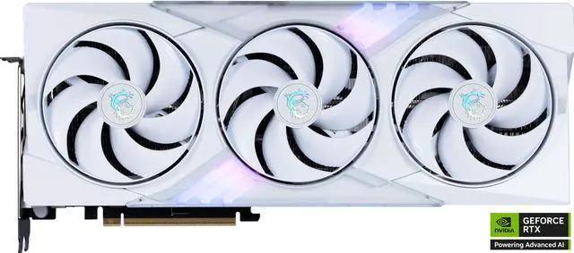 MSI Gaming GeForce RTX 5070 Ti 16GB GDDR7 PCI Express 5 0 ATX Graphics Card RTX 5070 Ti 16G GAMING TRIO OC WHITE
