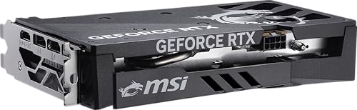 MSI Gaming RTX 5050 8G Gaming OC Graphics Card  8GB GDDR6 128 bit  Extreme Performance  2647 MHz  DisplayPort x3 2 1a  HDMI 2 1b  NVIDIA Blackwell Architecture 