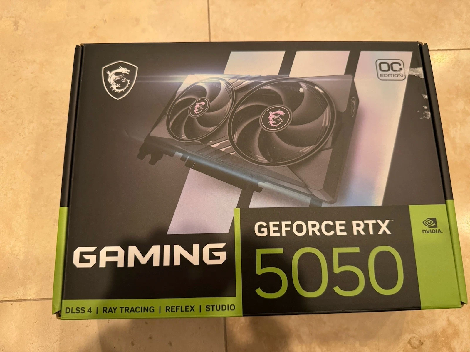 MSI Gaming RTX 5050 8G Shadow 2X OC Graphics Card  8GB GDDR6 128 bit  Extreme