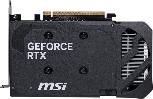 MSI Gaming RTX 5060 8G Shadow 2X OC Graphics Card  8GB GDDR7 128 bit  Extreme Performance  2535 MHz  DisplayPort x3 2 1a  HDMI 2 1b  NVIDIA Blackwell Architecture
