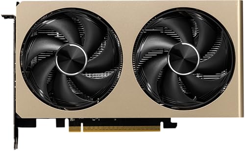 MSI Gaming RTX 5060 8G Inspire 2X OC Graphics Card  8GB GDDR7 128 bit  Extreme Performance  2550 MHz  DisplayPort x3 2 1a  HDMI 2 1b  NVIDIA Blackwell Architecture