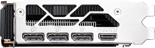 MSI Gaming RTX 5060 8G Inspire 2X OC Graphics Card  8GB GDDR7 128 bit  Extreme Performance  2550 MHz  DisplayPort x3 2 1a  HDMI 2 1b  NVIDIA Blackwell Architecture