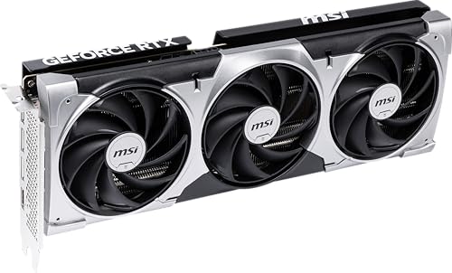 MSI Tarjeta gráfica Gaming RTX 5060 Ti 16G Ventus 3X OC (16 GB GDDR7, 128 bits, rendimiento extremo: 2617 MHz, DisplayPort x 3 2.1a, HDMI 2.1b, arquitectura NVIDIA Blackwell)