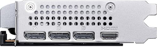 MSI Gaming RTX 5060 8G Ventus 2X OC Graphics Card  8GB GDDR7 128 bit  Extreme Performance  2535 MHz  DisplayPort x3 2 1a  HDMI 2 1b  NVIDIA Blackwell Architecture 