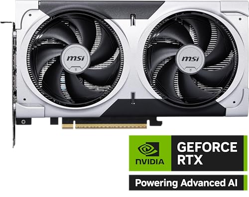 MSI Gaming RTX 5060 Ti 8G Ventus 2X OC Plus Graphics Card  8GB GDDR7 TBA bit  Extreme Performance  TBA MHz  DisplayPort x3 2 1a  HDMI 2 1b  NVIDIA Blackwell Architecture