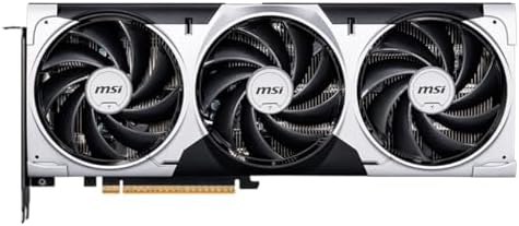 MSI Gaming RTX 5060 8G Ventus 3X OC Graphics Card  8GB GDDR7 128 bit  Extreme Performance  2550 MHz  DisplayPort x3 2 1a  HDMI 2 1b  NVIDIA Blackwell Architecture 