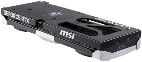 MSI Gaming RTX 5060 8G Ventus 3X OC Graphics Card  8GB GDDR7 128 bit  Extreme Performance  2550 MHz  DisplayPort x3 2 1a  HDMI 2 1b  NVIDIA Blackwell Architecture 