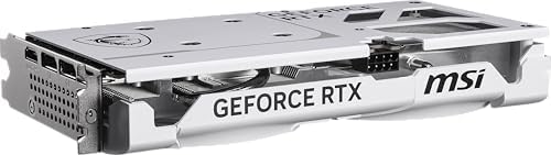 MSI Gaming RTX 5060 Ti 16G Ventus 2X OC White Graphics Card  16GB GDDR7  128 bit  Extreme Performance  TBA MHz  DisplayPort x 3 2 1a  HDMI 2 1b  NVIDIA Blackwell Architecture 