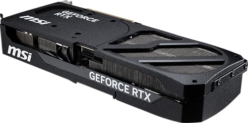 MSI Gaming RTX 5070 TI 16G Shadow 3X OC Graphics Card  16GB GDDR7  256 bit  Extreme Performance  2497 MHz  DisplayPort x3 2 1a  HDMI 2 1b  NVIDIA Blackwell Architecture