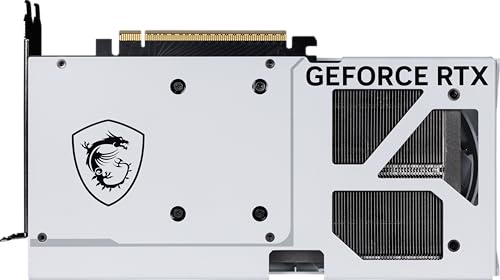 MSI Gaming RTX 5070 12G Ventus 2X OC White Graphics Card  12GB GDDR7  192 bit  Extreme Performance  2557 MHz  DisplayPort x3 2 1a  HDMI 2 1b  NVIDIA Blackwell Architecture 
