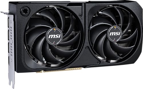 MSI Tarjeta gráfica Gaming RTX 5070 12G Shadow 2X OC (12 GB GDDR7, 192 bits, rendimiento extremo: 2557 MHz, DisplayPort x3 2.1a, HDMI 2.1b, arquitectura NVIDIA Blackwell)