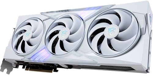 MSI Gaming RTX 5070 TI 16G Gaming Trio OC White Graphics Card  16GB GDDR7  256 bit  Extreme Performance  2580 MHz  DisplayPort x 3 2 1a  HDMI 2 1b  NVIDIA Blackwell Architecture