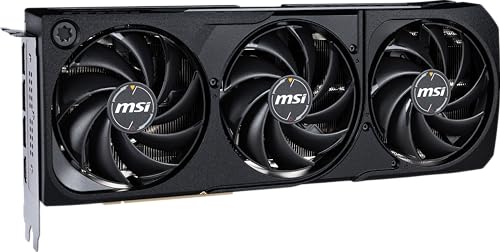 MSI Gaming RTX 5070 12G Shadow 3X OC Graphics Card  12GB GDDR7  192 bit  Extreme Performance  2557 MHz  DisplayPort x3 2 1a  HDMI 2 1b  NVIDIA Blackwell Architecture 