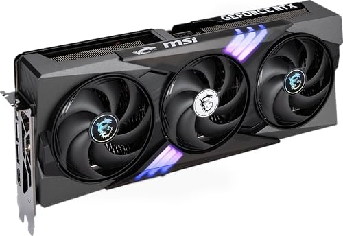 MSI Gaming RTX 5070 Ti 16G Gaming Trio OC Graphics Card  16GB GDDR7  256 bit  Extreme Performance  2580  DisplayPort x 3 2 1a  HDMI 2 1b  NVIDIA Blackwell Architecture