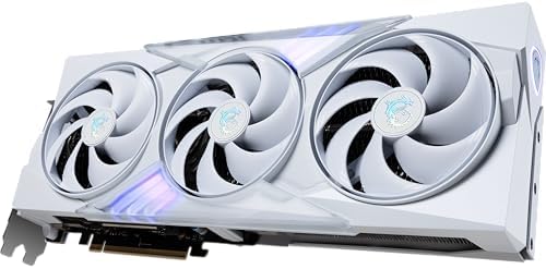 MSI Gaming RTX 5070 TI 16G Gaming Trio OC White Graphics Card  16GB GDDR7  256 bit  Extreme Performance  2580 MHz  DisplayPort x 3 2 1a  HDMI 2 1b  NVIDIA Blackwell Architecture