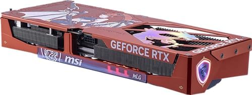 MSI Gaming RTX 5070 Ti 16G MLG Edition OC Graphics Card  16GB GDDR7  256 bit  Extreme Clock 2580 MHz  DisplayPort x 3 2 1a  HDMI 2 1b  NVIDIA Blackwell Architecture