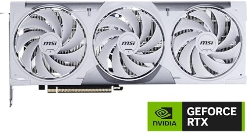 MSI Gaming RTX 5070 Ti 16G Ventus 3X PZ OC Graphics Card  16GB GDDR7  256 bit  Extreme Performance  2482 MHz  DisplayPort x 3 2 1a  HDMI 2 1b  NVIDIA Blackwell Architecture 