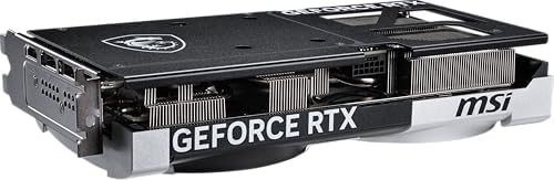 MSI Gaming RTX 5070 12G Ventus 2X OC Graphics Card  12GB GDDR7  192 bit  Extreme Performance  2557 MHz  DisplayPort x3 2 1a  HDMI 2 1b  NVIDIA Blackwell Architecture 