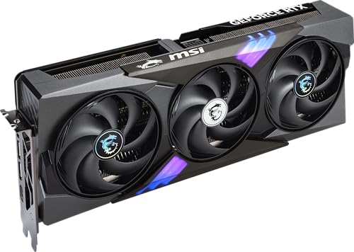 MSI Gaming RTX 5080 16G Gaming Trio OC Graphics Card  16GB GDDR7  256 bit  Extreme Performance  2715 MHz  DisplayPort x 3 2 1a  HDMI 2 1b  NVIDIA Blackwell Architecture 