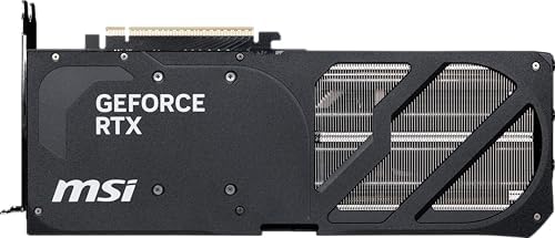 MSI Gaming RTX 5080 16G Shadow 3X OC Graphics Card  16GB GDDR7  256 bit  Extreme Clock TBD MHz  DisplayPort x 3 2 1a  HDMI 2 1b  NVIDIA Blackwell Architecture 