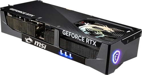 MSI Gaming RTX 5090 32G Gaming Trio OC Graphics Card  32GB GDDR7  512 bit  Extreme Performance  2497 MHz  DisplayPort x3 2 1a  HDMI 2 1b  NVIDIA Blackwell Architecture 