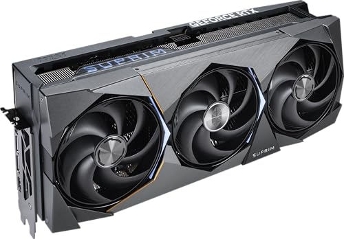 MSI Gaming RTX 5090 32G SUPRIM SOC Graphics Card  32GB GDDR7  512 bit  Extreme Performance  2580 MHz  DisplayPort x3 2 1a  HDMI 2 1b  NVIDIA Blackwell Architecture 