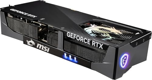 MSI Gaming RTX 5090 32G Gaming Trio OC Graphics Card  32GB GDDR7  512 bit  Extreme Performance  2497 MHz  DisplayPort x3 2 1a  HDMI 2 1b  NVlDlA Blackwell Architecture 