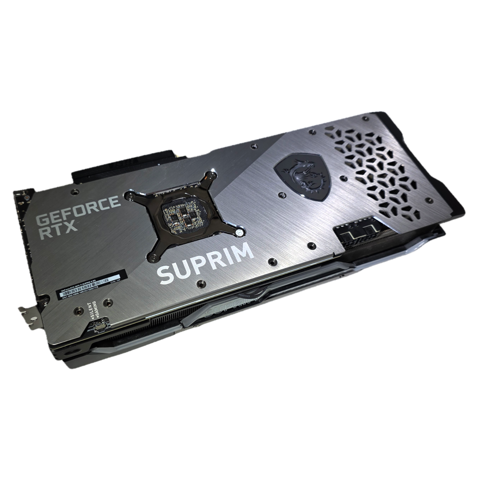 MSI GeForce RTX 3070 Ti SUPRIM X 8GB GDDR6X Graphics Card Parts Only