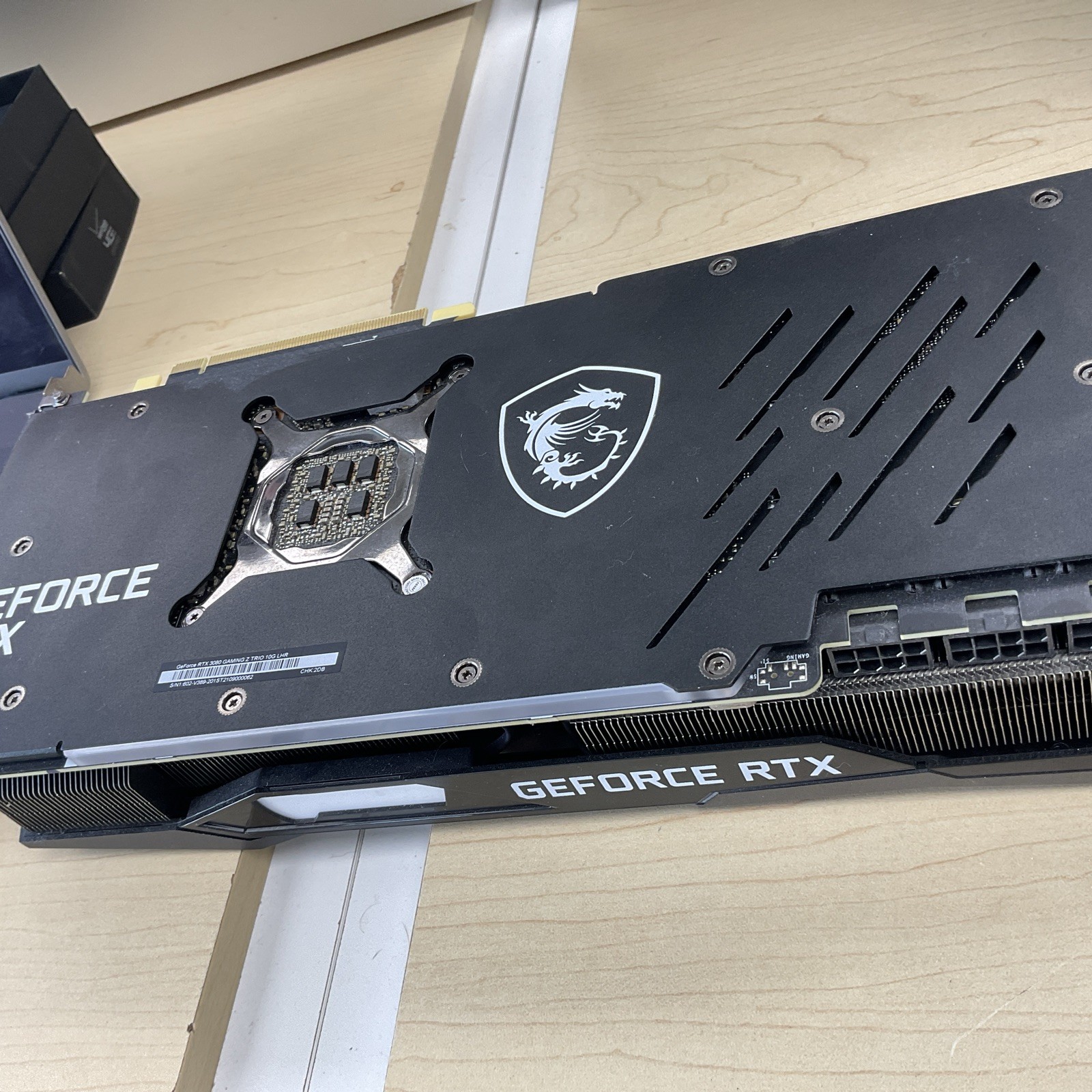 MSI GeForce RTX 3080 GAMING Z Trio LHR 10GB GDDR6X Graphics Card