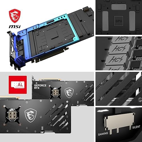 MSI GeForce RTX 4090 Gaming X Trio 24G Tarjeta gráfica para juegos - 24GB GDDR6X, 2595 MHz, PCI Express Gen 4, 384-bit, 3X DP v 1.4a, HDMI 2.1a (Compatible con 4K y 8K HDR)