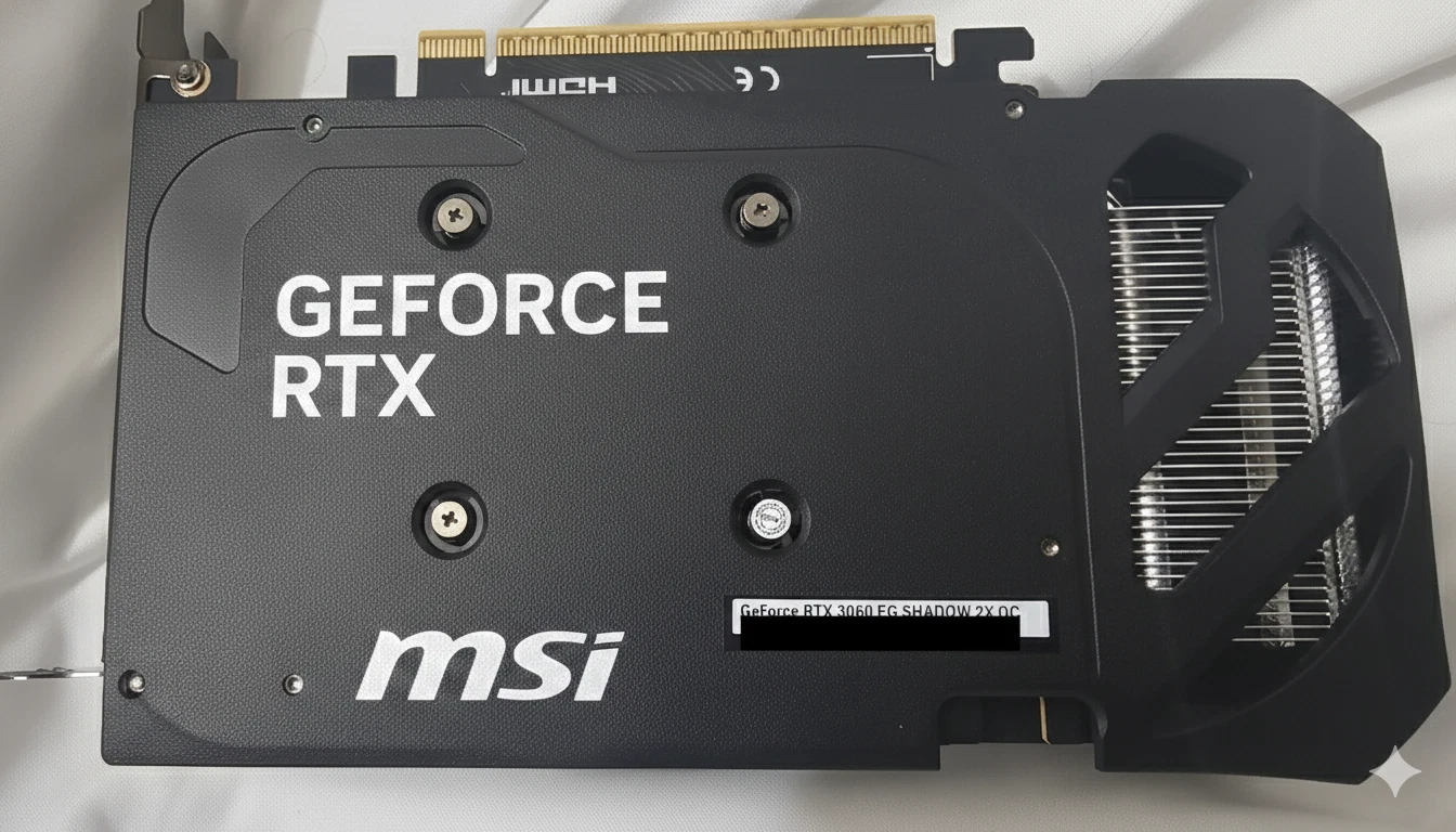MSI GeForce RTX 5060 8GB Shadow 2X OC Dual Fan Graphics Card