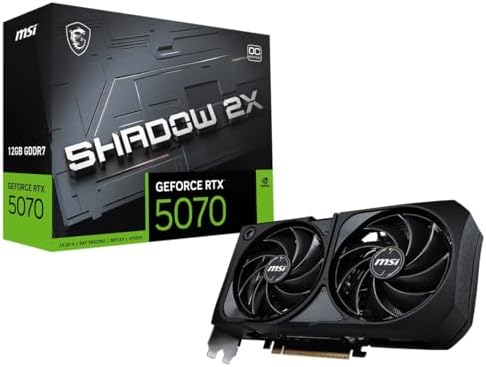 MSI GeForce RTX 5070 12G Shadow 2X OC