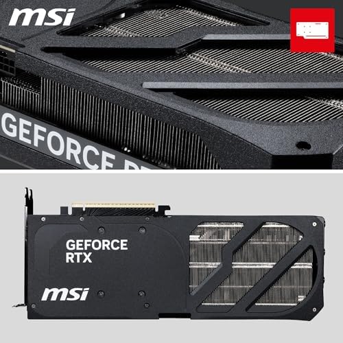 MSI GeForce RTX 5070 Ti 16G Shadow 3X OC   16GB GDDR7  28Gbps/256 bit   PCIe 5  Boost  2482MHz  HDMI 2 1b  DisplayPort 2 1b